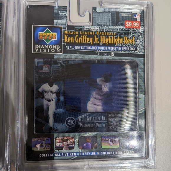 new in package - Ken Griffey Jr. highlight reel full set - 1997 - Picture 10 of 12